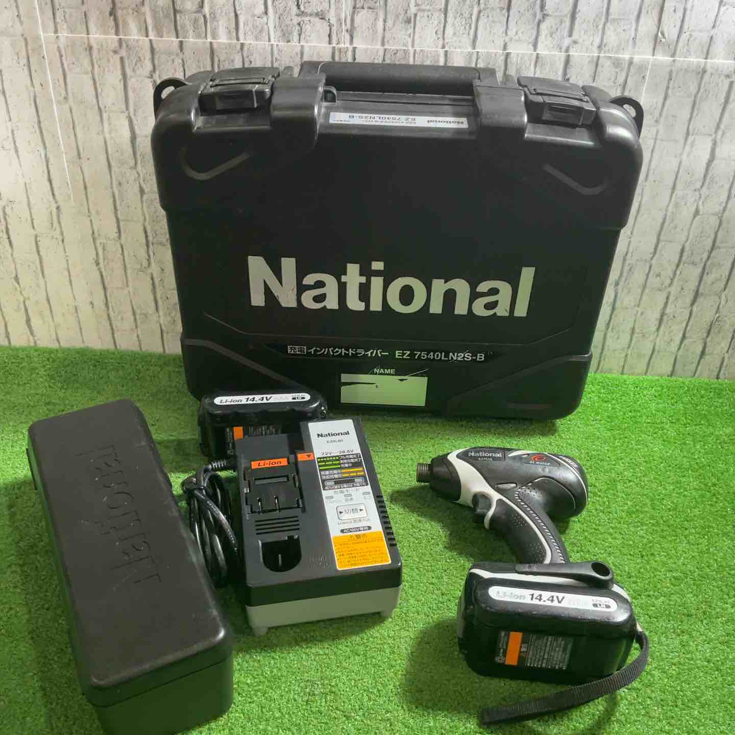 【中古品】 パナソニック(Panasonic) コードレスインパクトドライバ EZ7540LN2S-B 【藤沢店】 ◇パナソニック(Panasonic) コードレスインパクトドライバ EZ7540LN2S