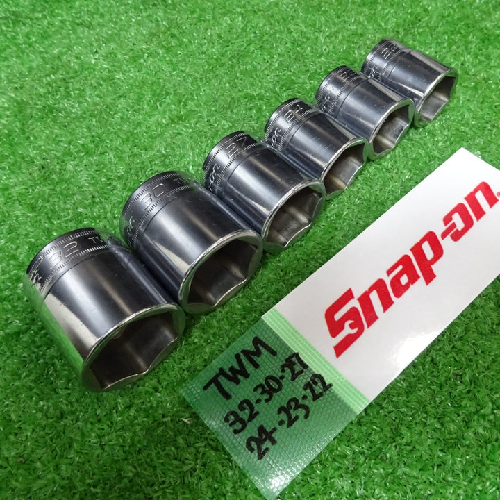 スナップオン/Snap-on 1/2sq シャローソケット TWMシリーズ 22mm-32mm 6個セット【岩槻店】