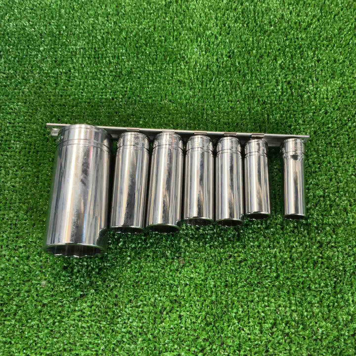 スナップオン(Snap-on) ディープソケット インチ 7個セット SF141・161・181・201・221・241・381【草加店】