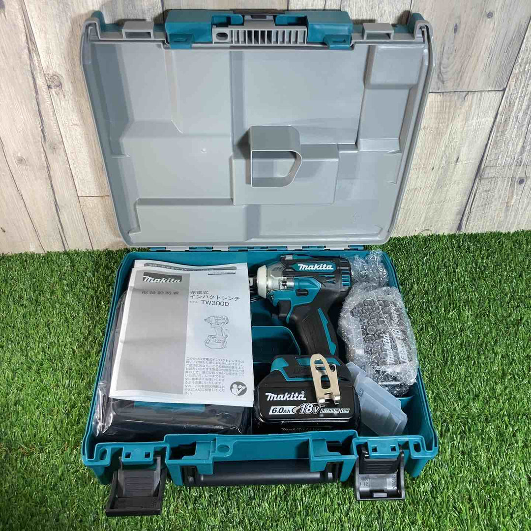 ★マキタ(makita) 18Vコードレスインパクトレンチ TW300DRGX 純正バッテリ付き【戸田店】