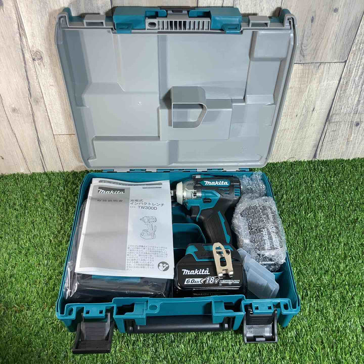 ★マキタ(makita) 18Vコードレスインパクトレンチ TW300DRGX 純正バッテリ付き【戸田店】