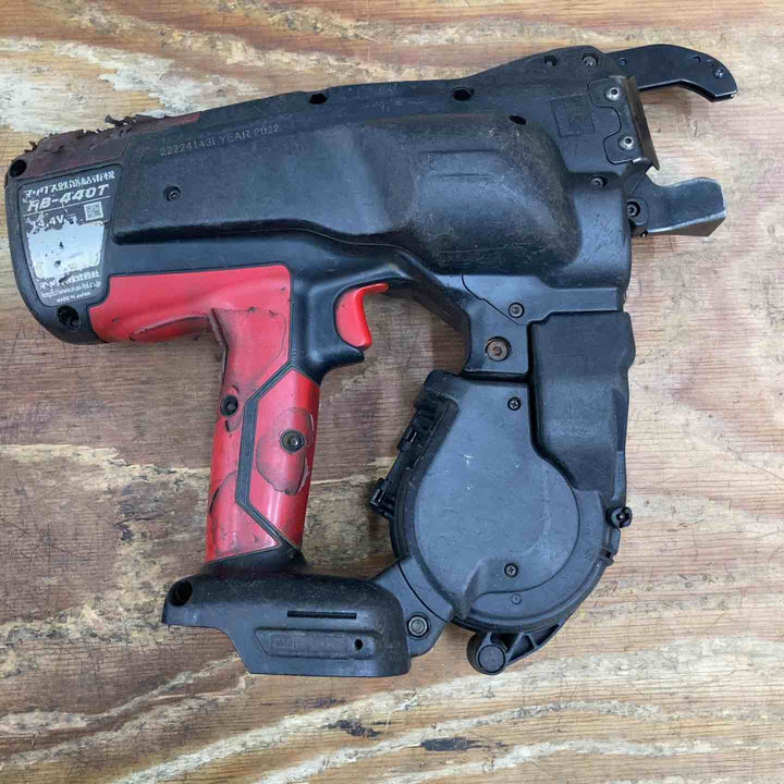 【中古品】メーカー修理品 マックス MAX 鉄筋結束機 ツインタイア RB-440T-B2C/1450A 14.4V フルセット ワイヤー4個つき！【柏店】