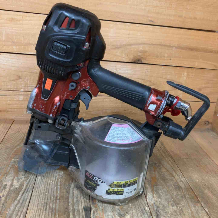 【動作良好】★マックス(MAX) 高圧エア釘打ち機 HN-90N4(D)-R【所沢店】