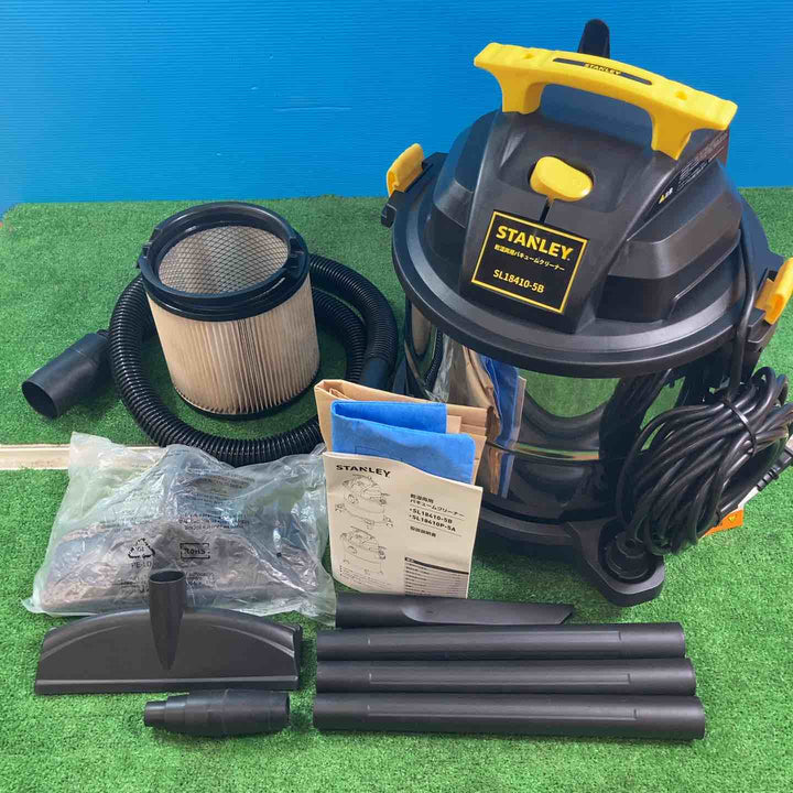 ◇STANLEY 乾湿両用バキュームクリーナー ブロアー機能付き 業務用掃除機 集じん機 乾湿両用 20L SL18410-5B【岩槻店】