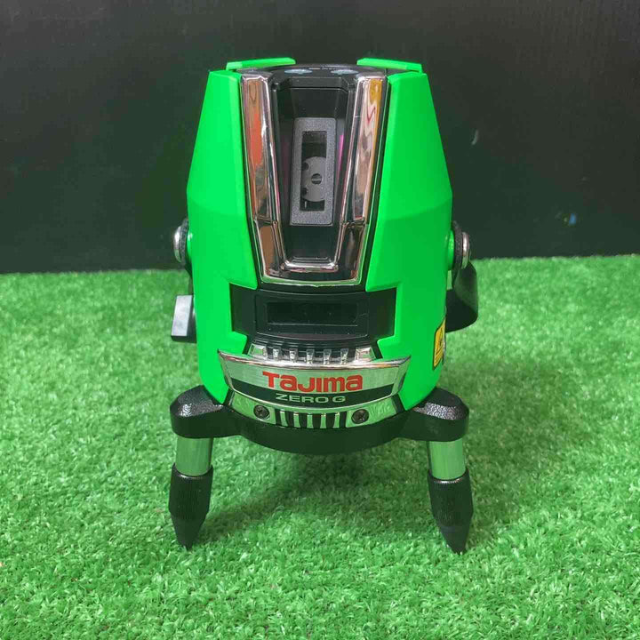 【美品】タジマ/Tajima 5ライングリーンレーザー墨出し器 ZEROG-KJY 受光器付き【岩槻店】