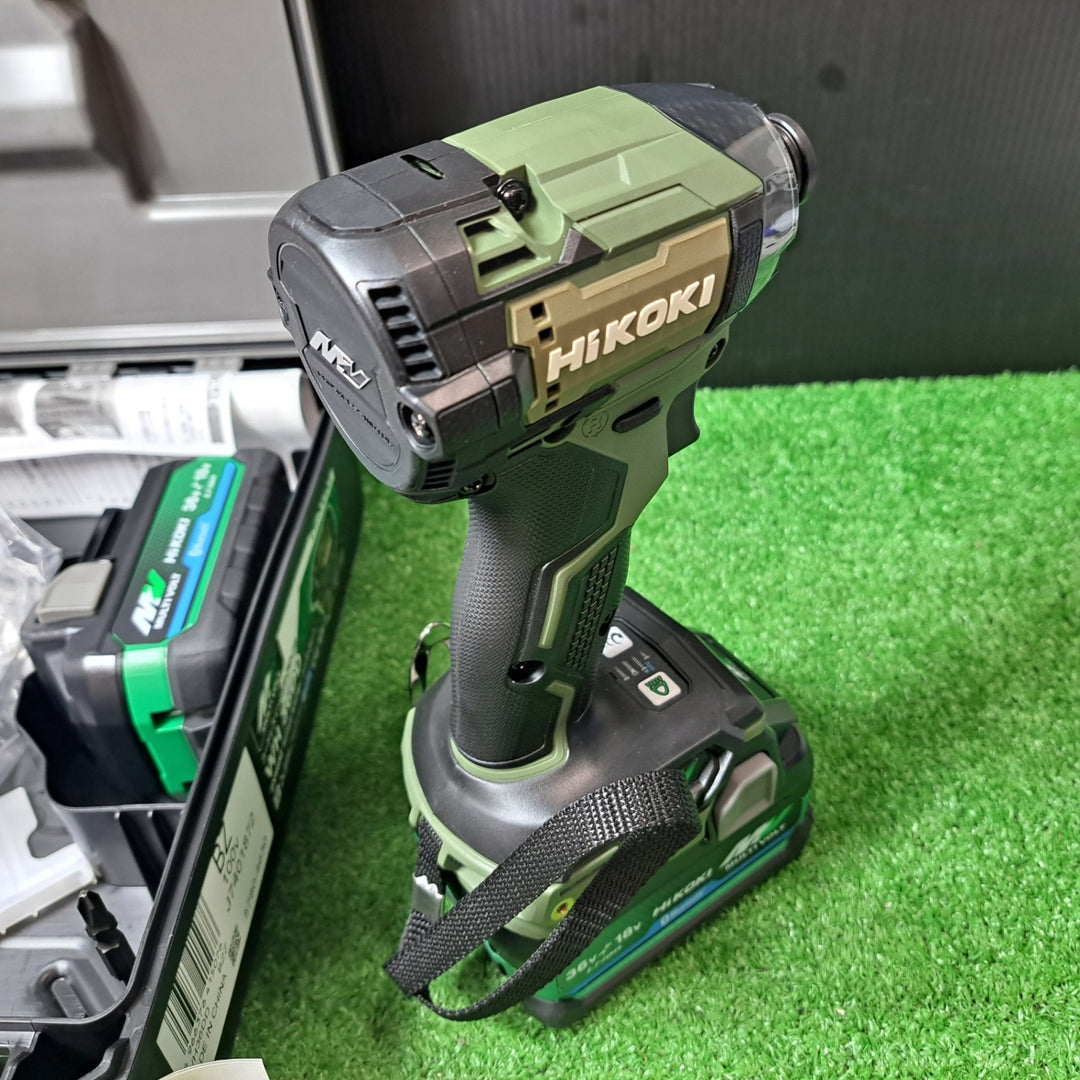 【未使用品】ハイコーキ(HIKOKI ※旧:日立工機) コードレスインパクトドライバ フォレストグリーン WH36DD(2XHGSZ)【桶川店】