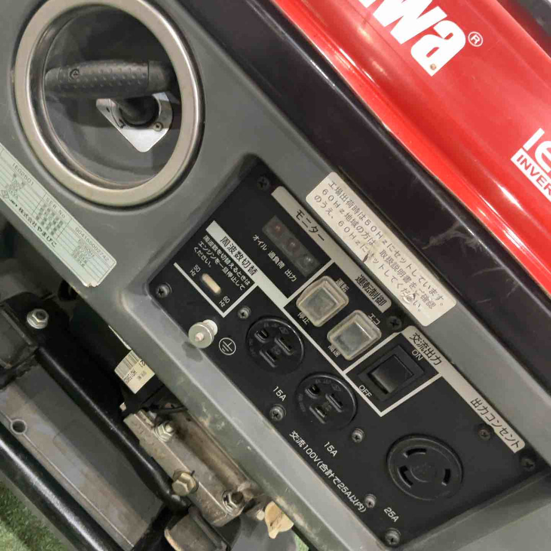 【店頭受取り限定】◇新ダイワ(Shindaiwa) インバーターエンジン発電機 IEG2501 保証無し 動作確認済【川口店】