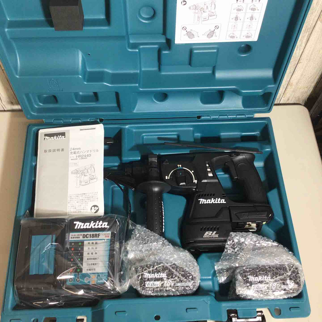 ★マキタ(makita) コードレスハンマドリル HR244DRGXB【戸田店】