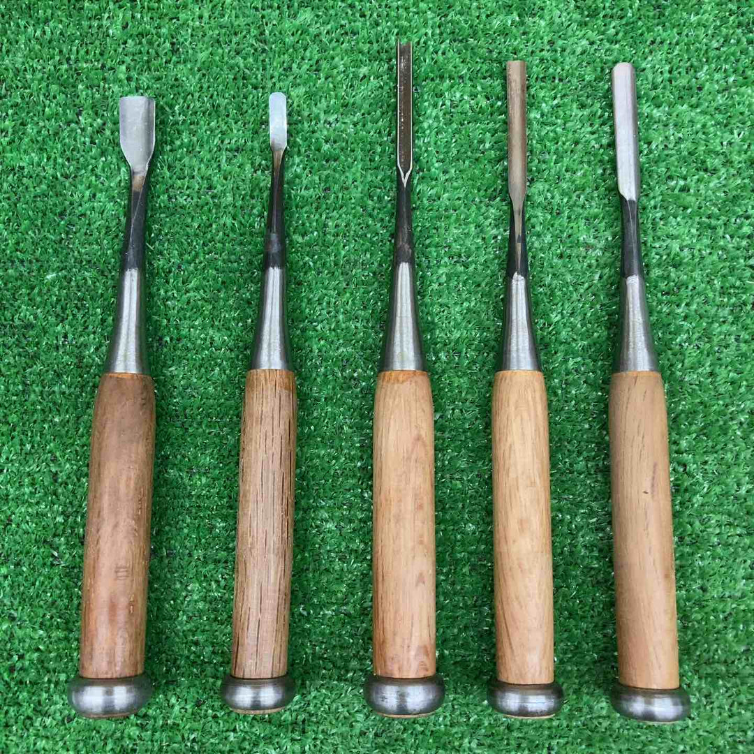【中古品】 国秀 追入鑿 10本組 【鴻巣店】