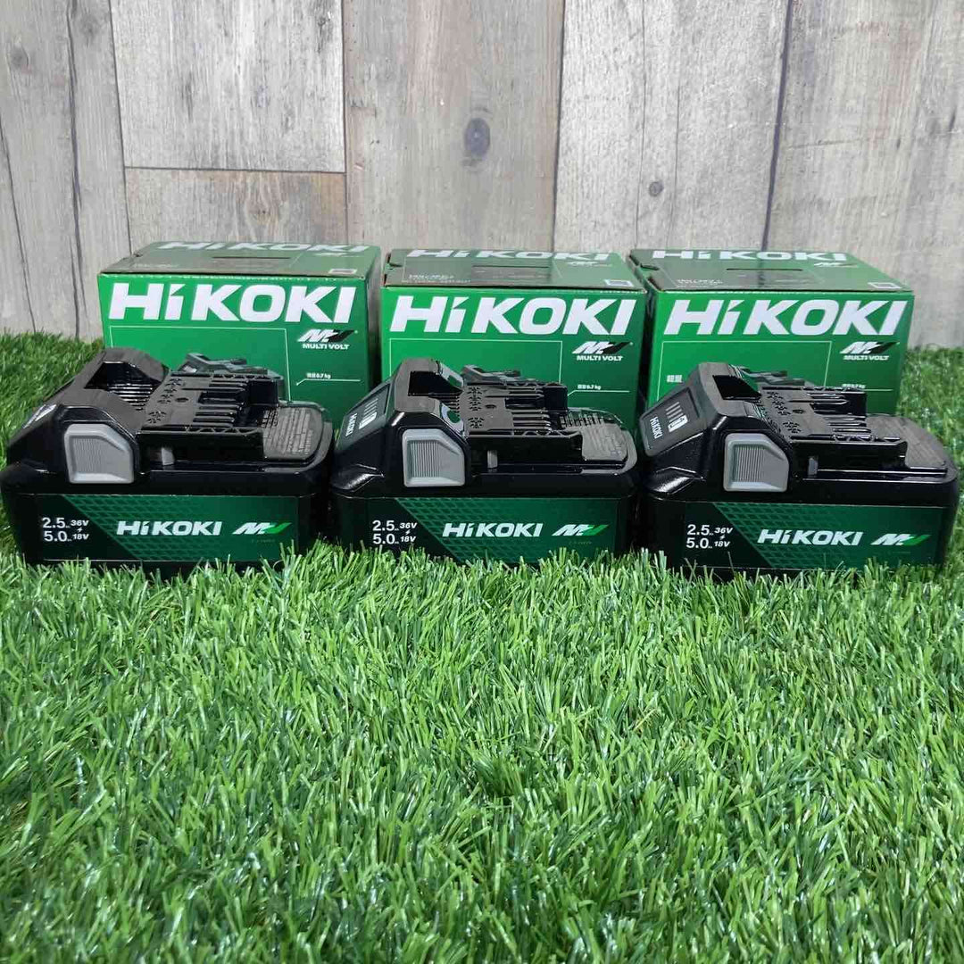 ▼ハイコーキ(HIKOKI ※旧:日立工機) リチウムイオンバッテリー 36V/2.5Ah BSL36A18X 3個セット【戸田店】
