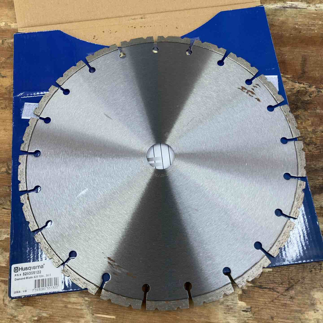 【未使用品】ハスクバーナ ダイヤモンドブレード  12インチ 305mm エンジンカッター用【柏店】