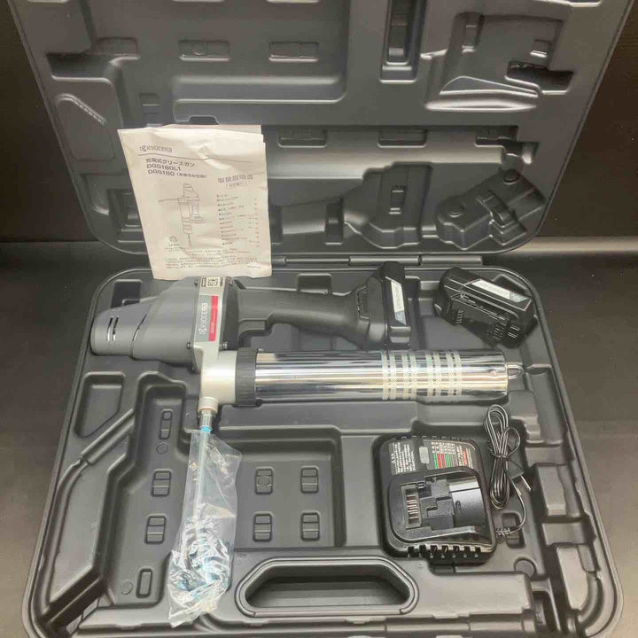 【未使用品】京セラ(RYOBI) 充電式グリースガン DGG-180L1【川越店】