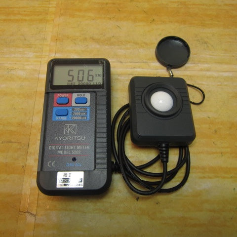 共立電気計器(KYORITSU) デジタル照度計 5202【川崎店】