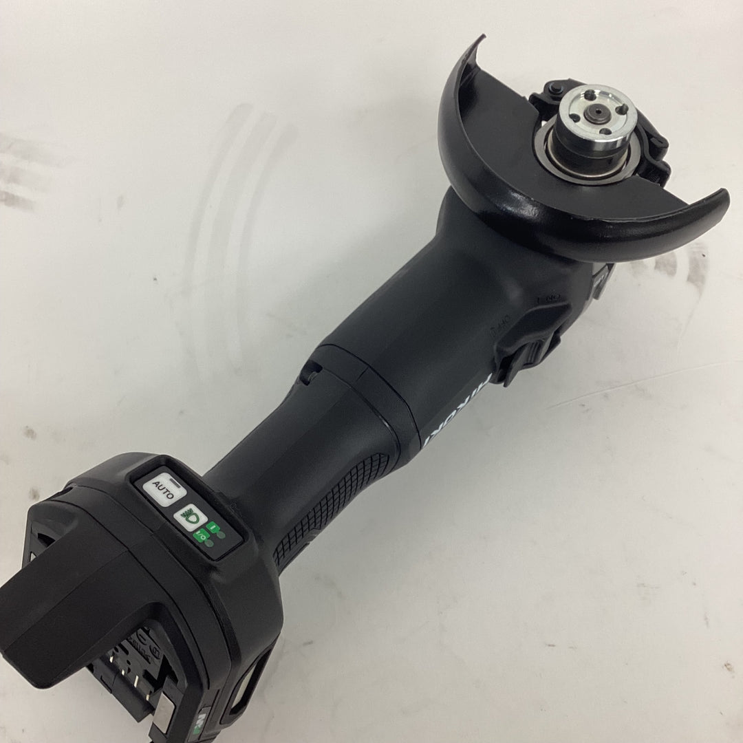 ◇HiKOKI(ハイコーキ) 36V 充電式 ディスクグラインダ G3610DC ブラック トイシ径100mm スライドスイッチ 蓄電池2個・充電器・ケース付 G3610DC(2XPBZ)【狭山】