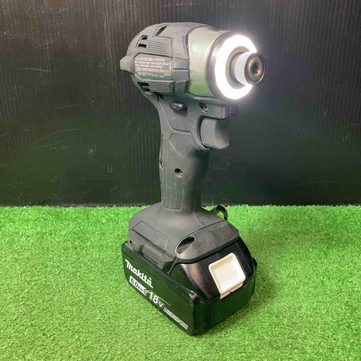 【美品】★マキタ(makita) コードレスインパクトドライバー TD173DRGXB バッテリー充電回数3回♪【岩槻店】