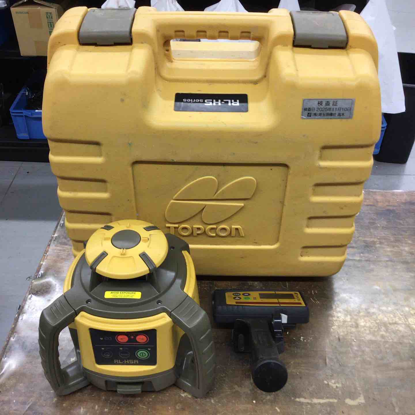 ☆トプコン(TOPCON) ローテーティングレーザー RL-H5A【戸田店