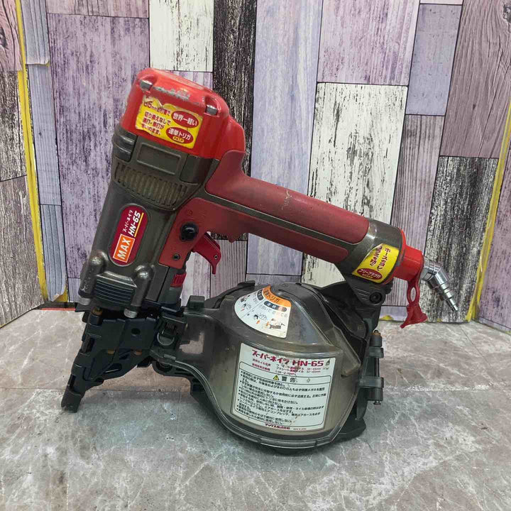 ◇マックス(MAX) 高圧エア釘打ち機 HN-65【八潮店】