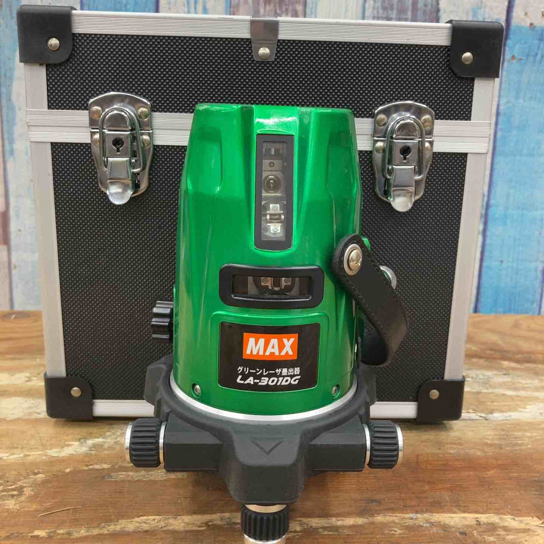◇MAX グリーンレーザー墨出し器 LA-301DG【柏店】