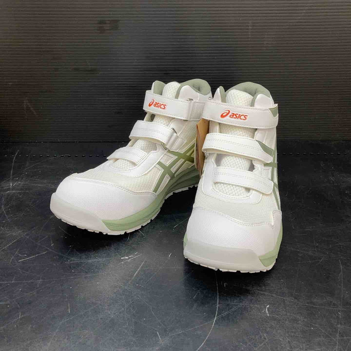アシックス/asics 安全靴 WINJOB CP216 サイズ27.0 1273A076-100 ホワイト×ライケングリーン【川越店】