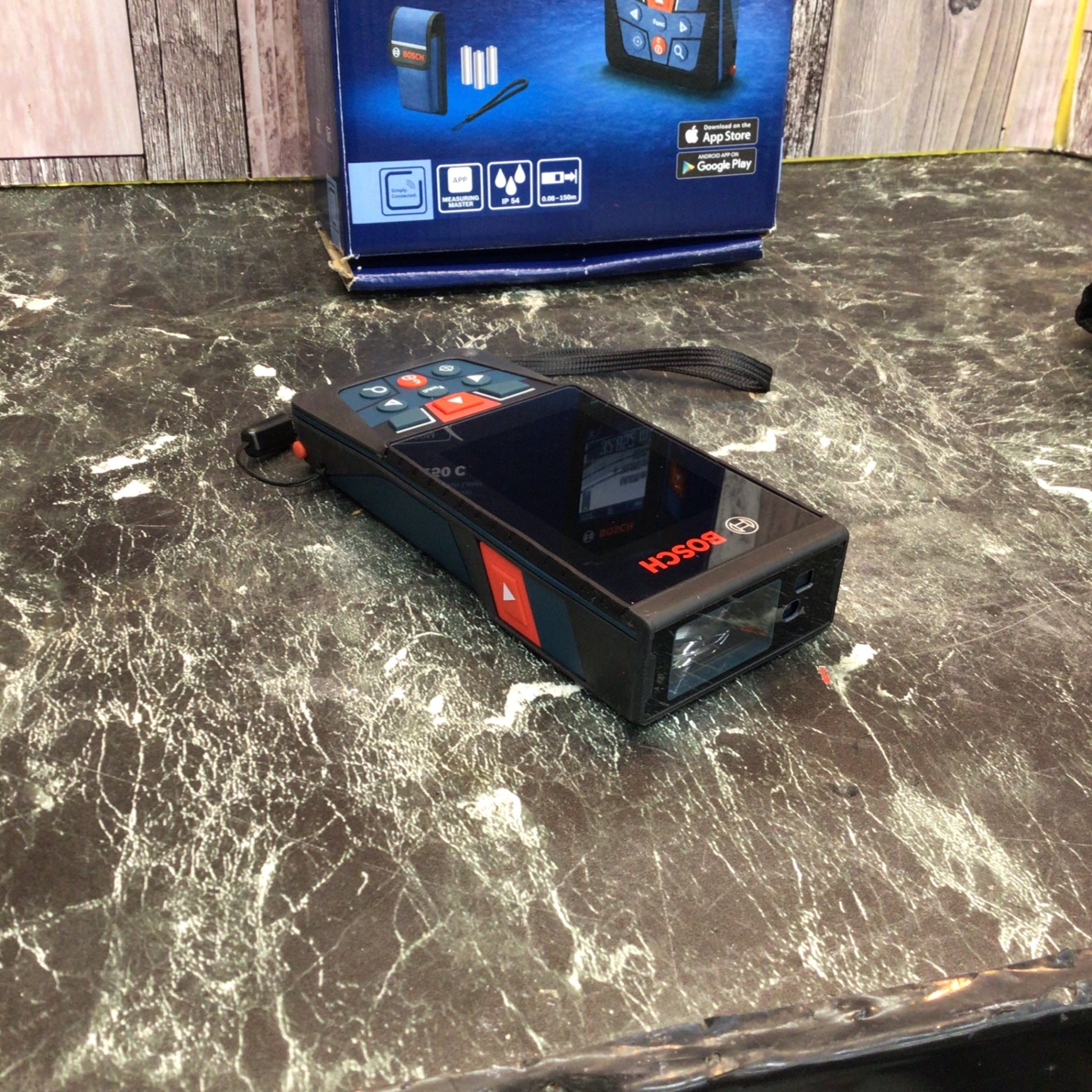 〇BOSCH ボッシュ データ転送レーザー距離計 GLM150C型【八潮店】 〇BOSCH ボッシュ データ転送レーザー距離計 GLM150C型【八潮店
