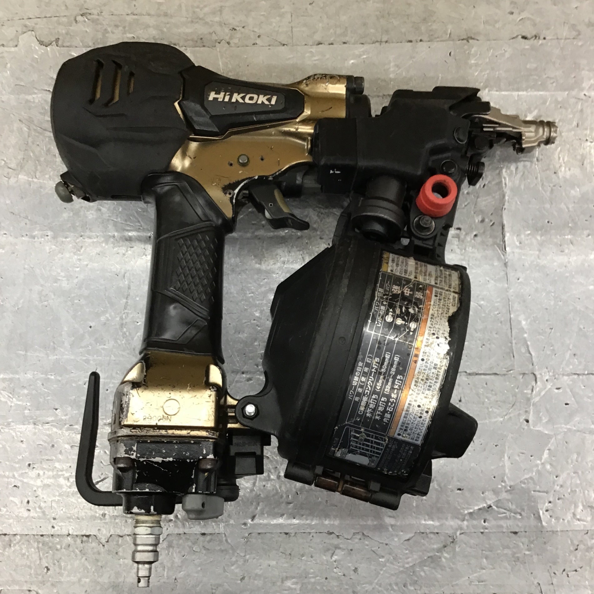 ◆ハイコーキ(HIKOKI NV50HR2(S) 高圧エア釘打ち機【船橋馬込店】【店頭取引限定】【中古】管理番号：ITU2GQOWUCGM HiKOKI（ハイコーキ） 【限定特価】ハイコーキ[HiKOKI] 高圧ロール釘打