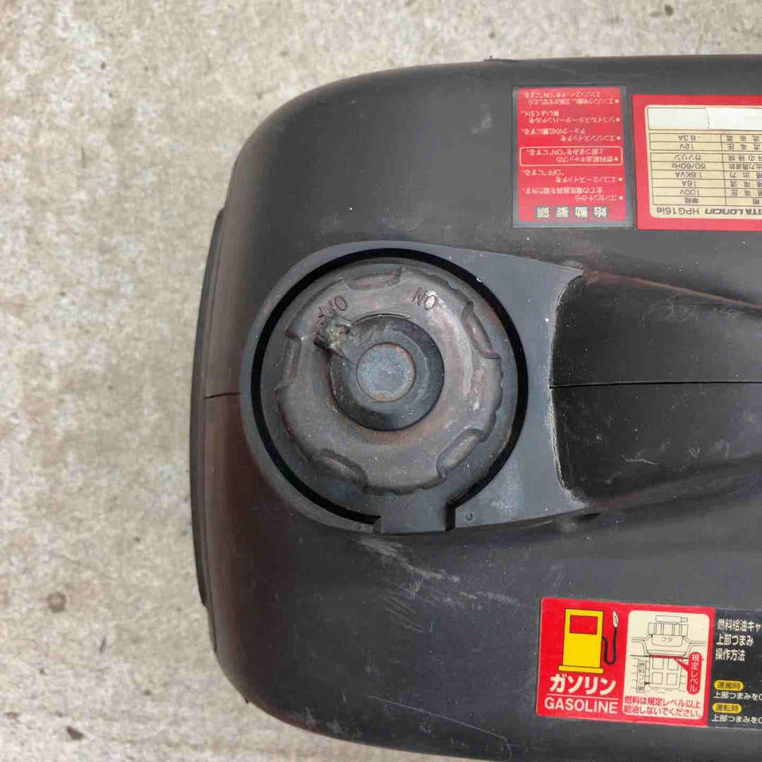 ◇ワキタ インバーター式ガソリン発電機 HPG16ie 奥行49.9×高さ45.5×幅28.5cm【八潮店】