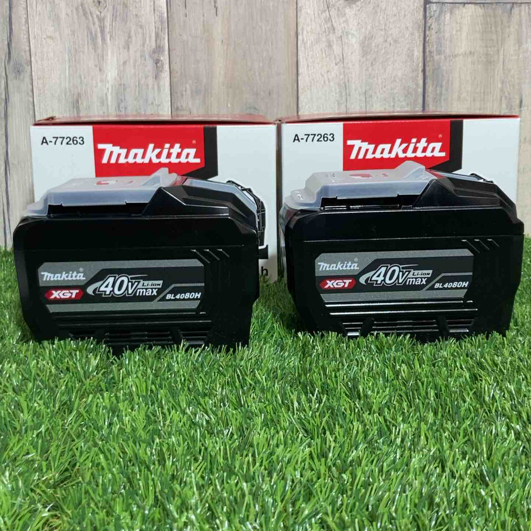 ◇マキタ(makita)リチウムイオンバッテリー 40Vmax/8.0Ah BL4080H 2個セット③【戸田店】