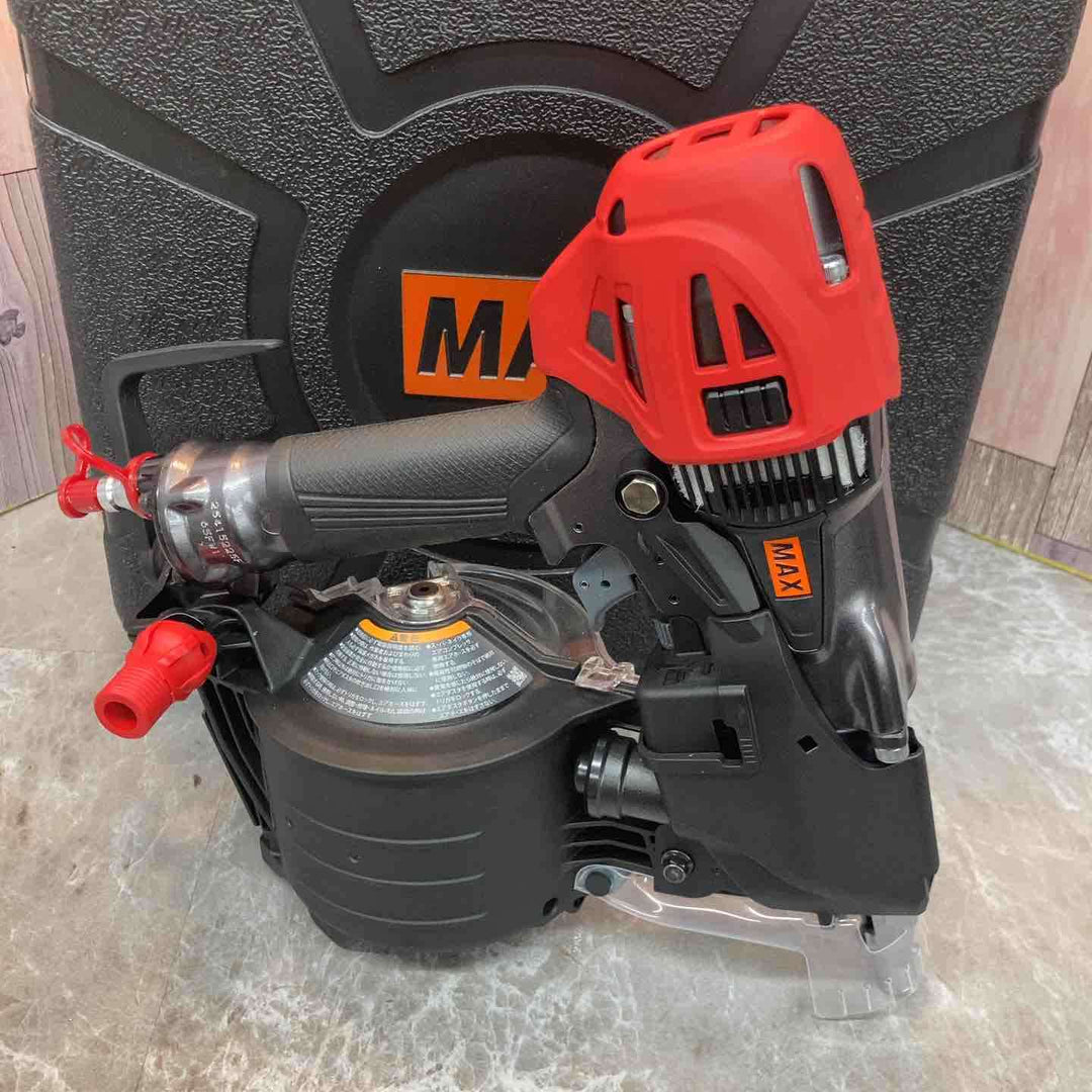 マックス(MAX) 高圧エア釘打ち機 HN-65FW1(アタッチメントV付) 型枠用モデル【岩槻店】
