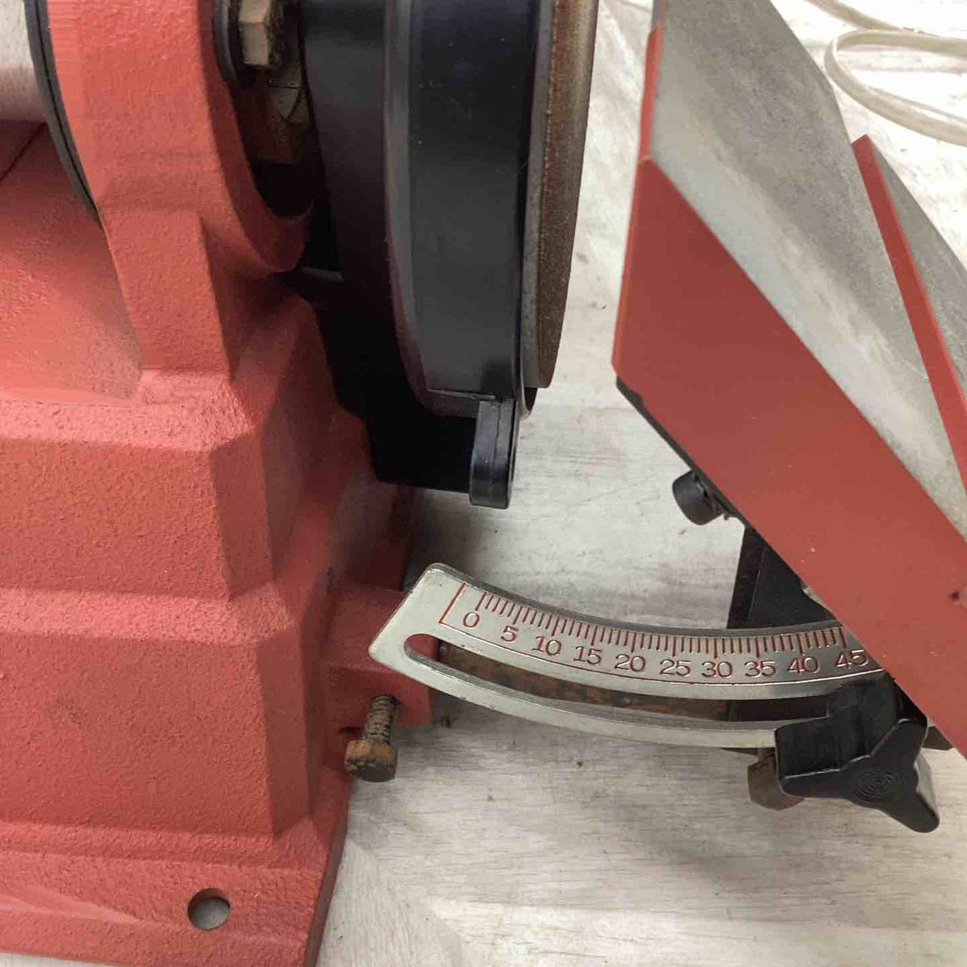 卓上グラインダー サンディングマシン 木工 仕上げ 金属 研磨 水平 斜め 【越谷店】