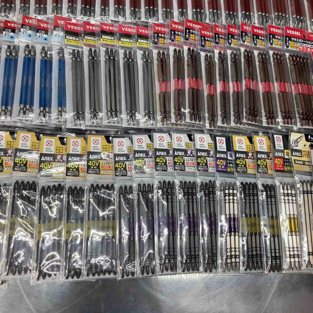 【未使用品】ビット10本入り×95個 計950本 まとめ売り！ANEX アネックス 龍靭 VESSEL ベッセル サキスボ等♪+インパクト用【川越店】