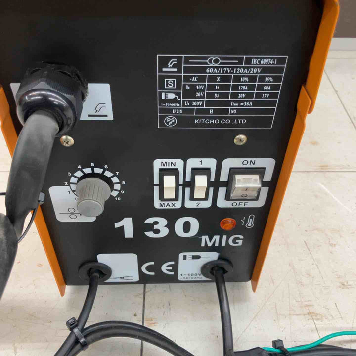 ◇JUBA ノンガス半自動溶接機 IEC 60974-1【鴻巣店】