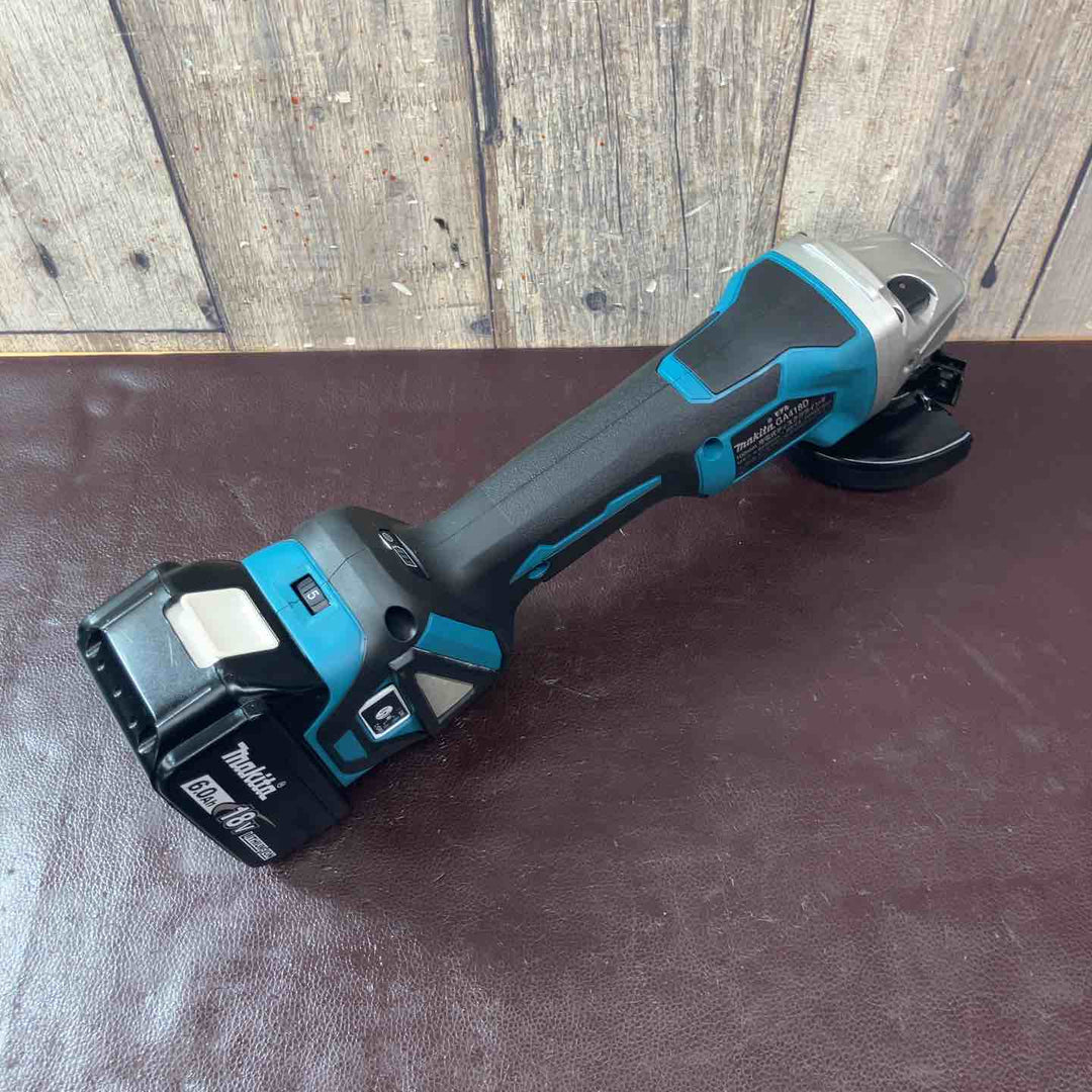 【中古品】マキタ(makita) 100mmコードレスディスクグラインダ GA418DRGX 18V フルセット+バッテリー1個【東大和店】