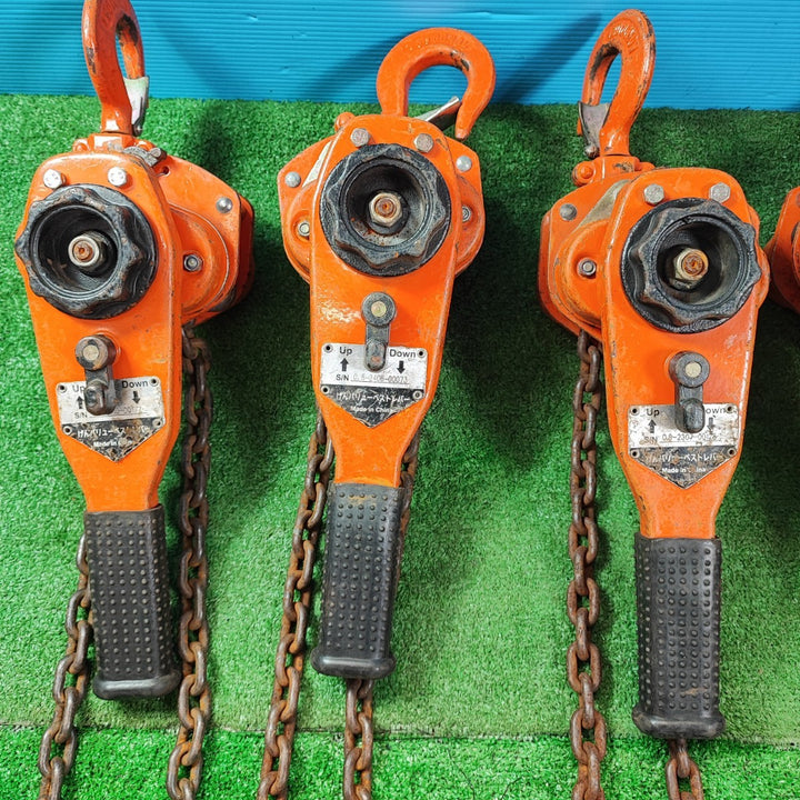 ▼レバーブロック 0.8t げんバリュー　ベストレバー（レバーホイスト） 6個セット【岩槻店】