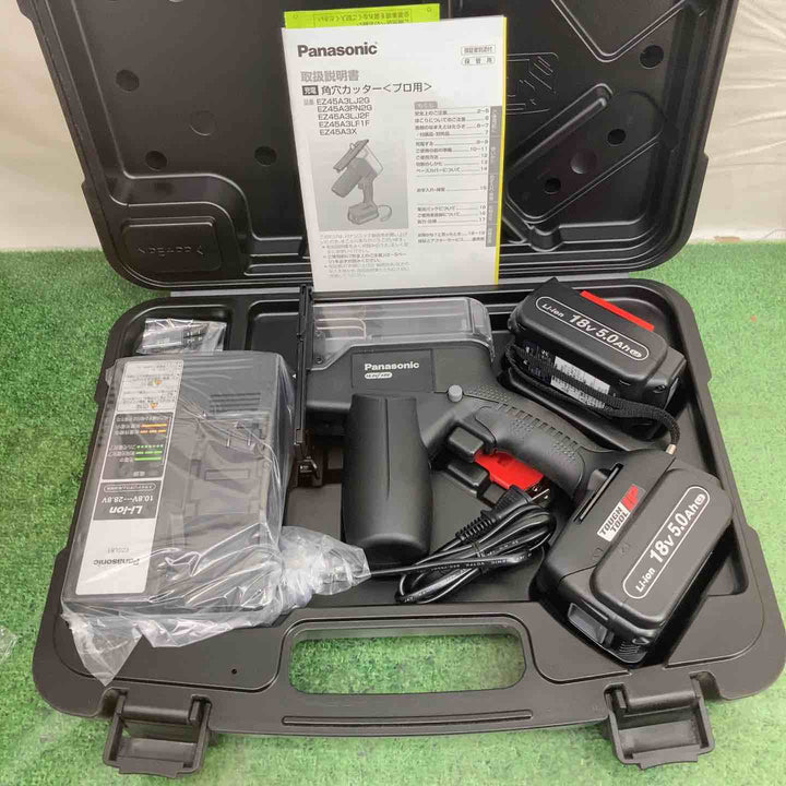 パナソニック(Panasonic) コードレス角穴カッター EZ45A3LJ2G-B【町田店】