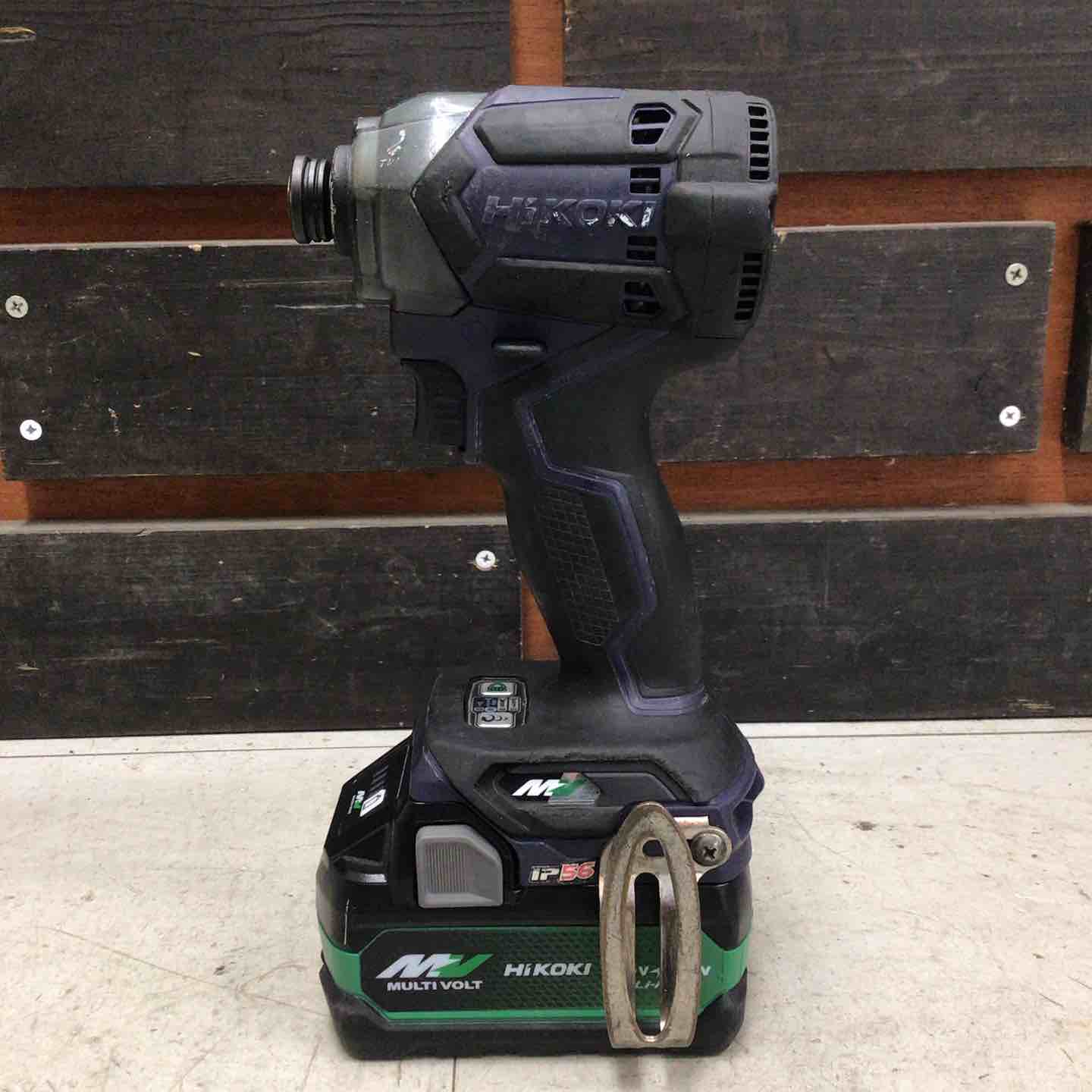 【中古品】 ハイコーキ/HIKOKI コードレスインパクトドライバー WH36DC(2XPSZ)(D) 【鴻巣店】 中古品】 ハイコーキ/HIKOKI コードレスインパクトドライバー WH36DC