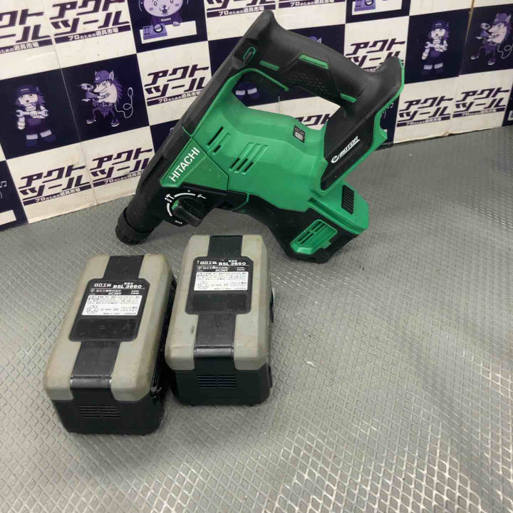 【中古品】ハイコーキ(HIKOKI ※旧:日立工機) コードレスハンマドリル DH36DBL(2LYCK)【所沢店】