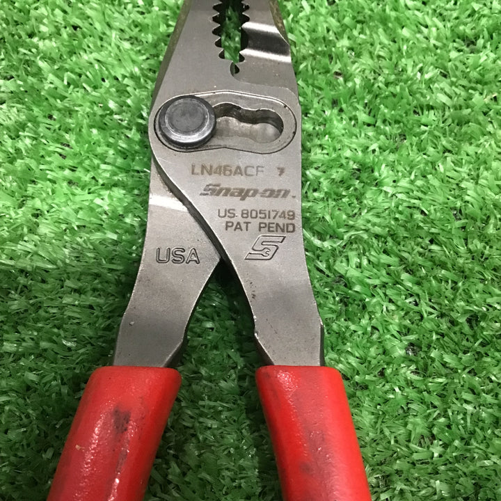 スナップオン(Snap-on) ロングノーズスリップジョイントプライヤー LN46ACF USA【中古品】