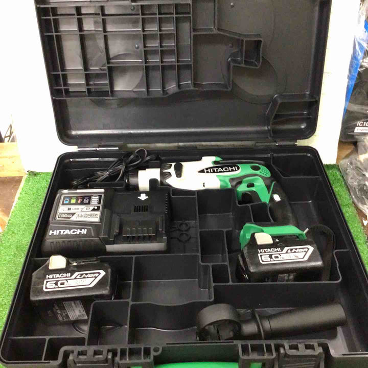 ☆ハイコーキ(HIKOKI ※旧:日立工機) コードレスハンマドリル DH18DSL(L)充電器・バッテリー付き【町田店】