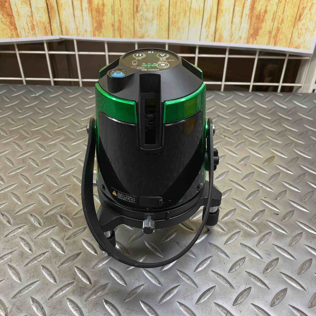 シンワ測定(Shinwa Sokutei) グリーンレーザー墨出し器 LASER ROBO LEXIA 70845【川崎店】