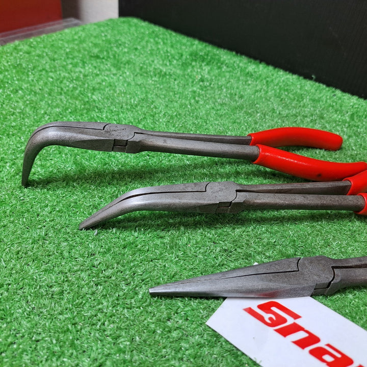 スナップオン/Snap-on ベントノーズプライヤー、ロングノーズプライヤー 3本セット 490BCP/411BCP/911BCP【岩槻店】