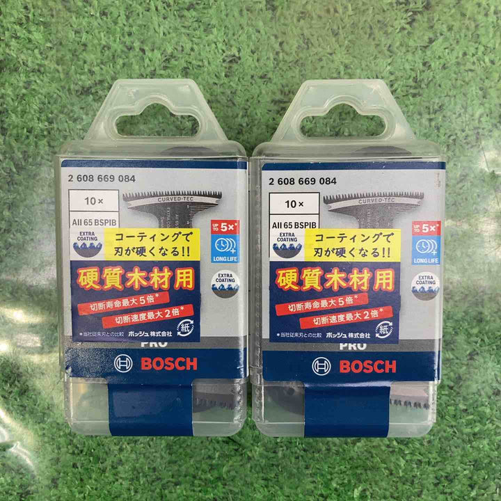 ボッシュ カットソー・マルチツール用ブレード 刃幅65mm 刃長40mm 山数14 10枚入り AII65BSPIB　2個セット【町田店】