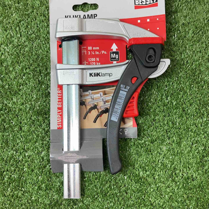 【未使用品】▼ベッセイ マグネシウム製軽量クランプ  モデル：KLI-16 200x80mm 6個セット【川崎店】