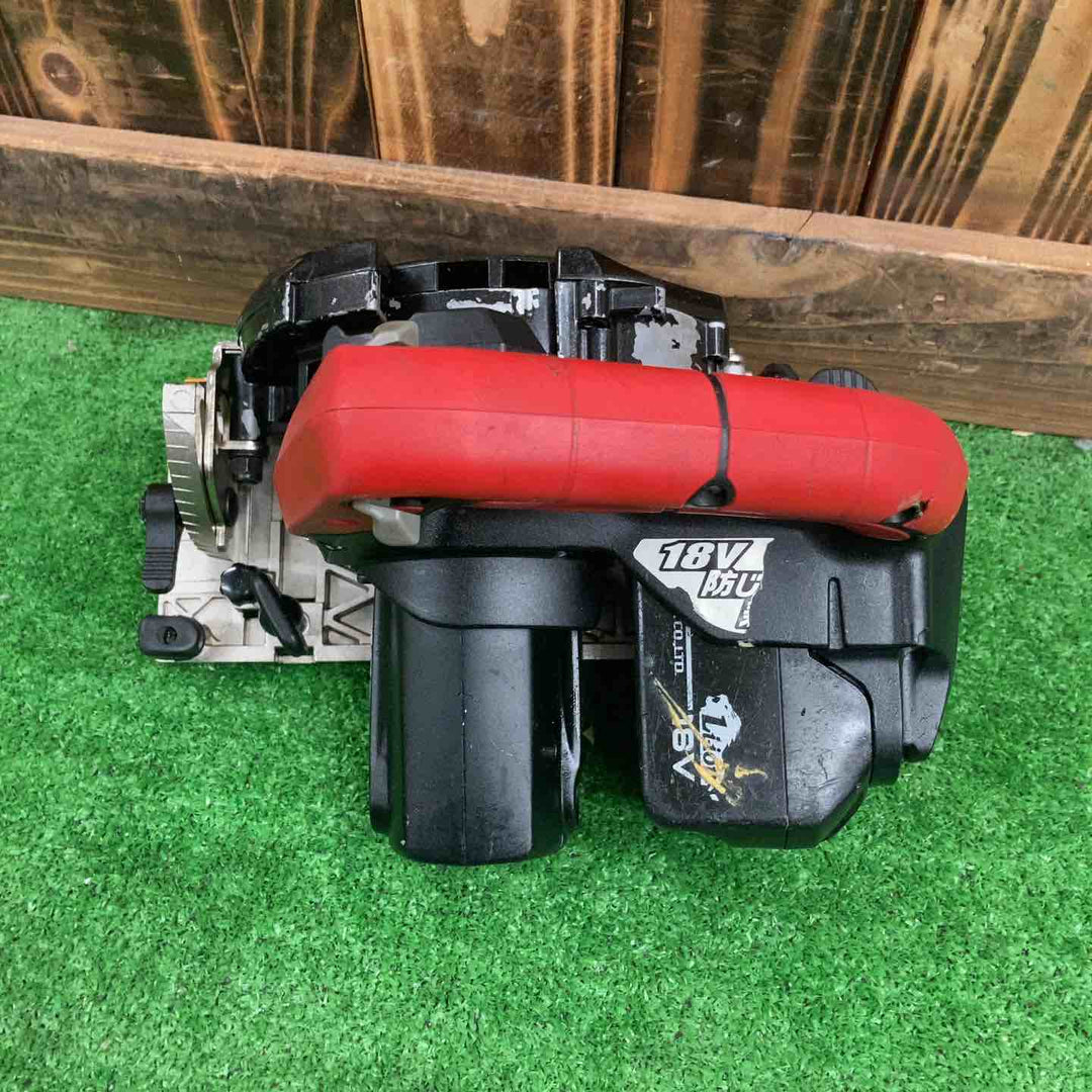 ☆マックス (MAX) コードレス防塵丸のこ PJ-CS53CDP　18V5.0Ahバッテリー×2、充電器付き。※※ダストボックスなし※※【桶川店】