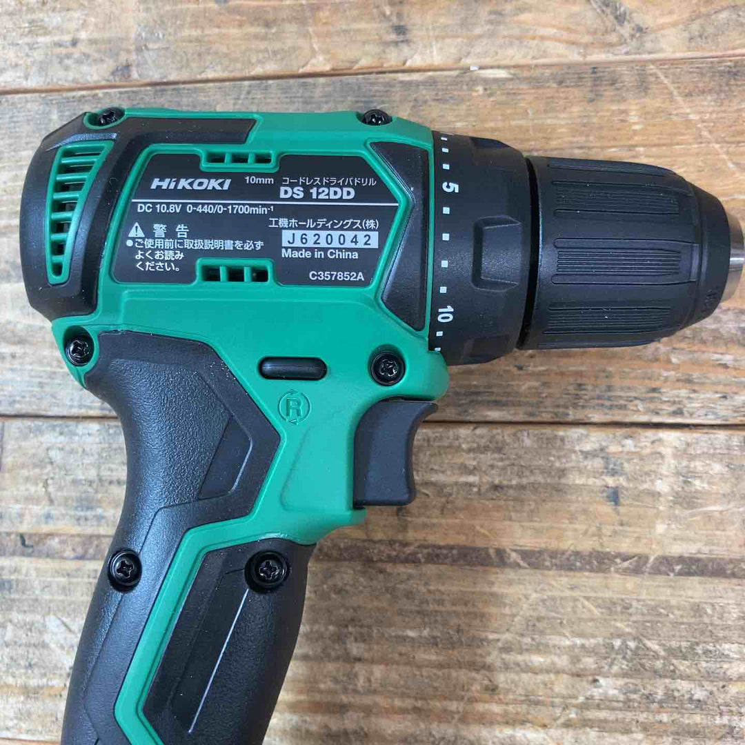 【中古美品】 ★ハイコーキ(HIKOKI ※旧:日立工機) コードレスドリルドライバー DS12DD(2LS) 【東大和店】
