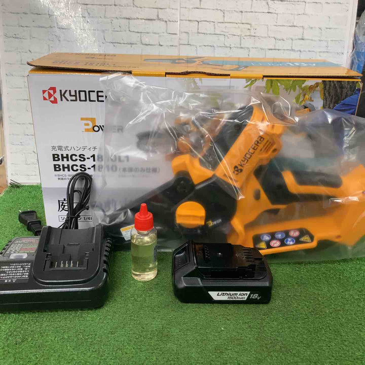 ◇京セラ 充電式チェンソー BHCS-1810L1【町田店】