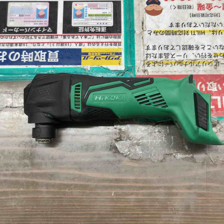 ★ハイコーキ(HIKOKI ※旧:日立工機)18V コードレスマルチツール CV18DBL(NN) 本体のみ OIS【戸田店】