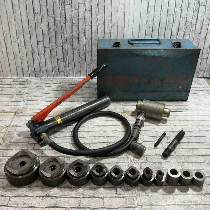 ◇泉精器(IZUMI) 分離型油圧式パンチャ SH-10-1(ポンプHP-180N付)【川口店】