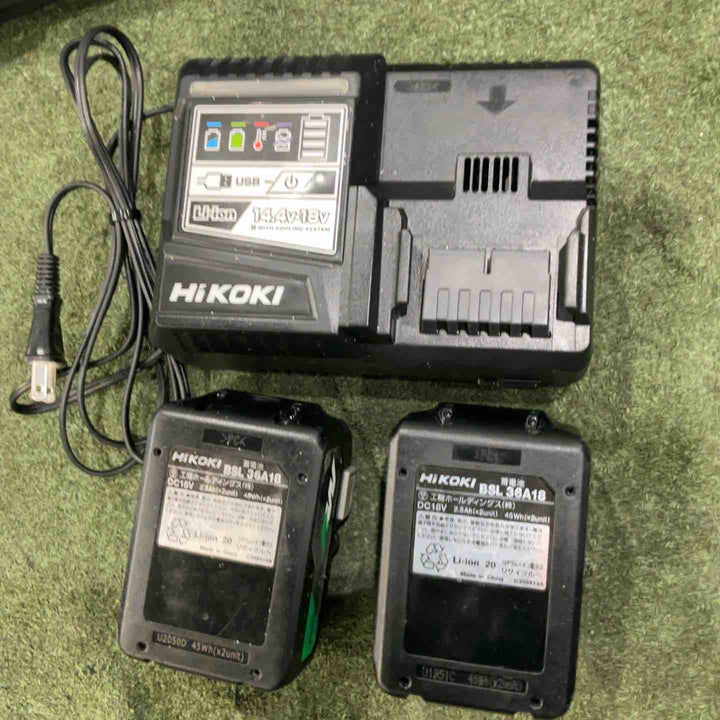★ハイコーキ(HIKOKI ※旧:日立工機) コードレスハンマドリル DH36DPA(2XP) 36V 動作確認済【川口店】