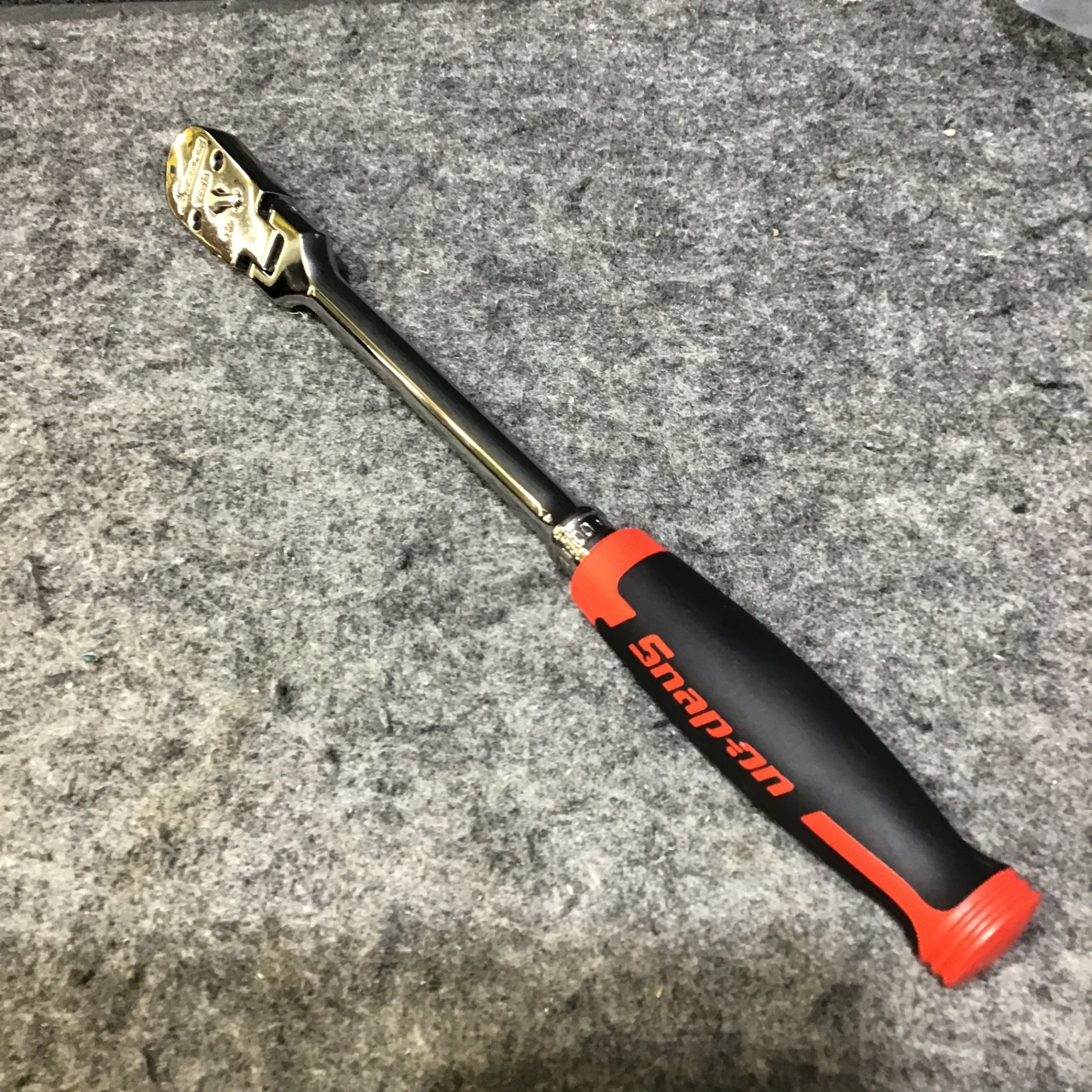 【未使用品】スナップオン(Snap-on) 3/8dr ソフトグリップロングフレックスラチェット FHLF100【桶川店】