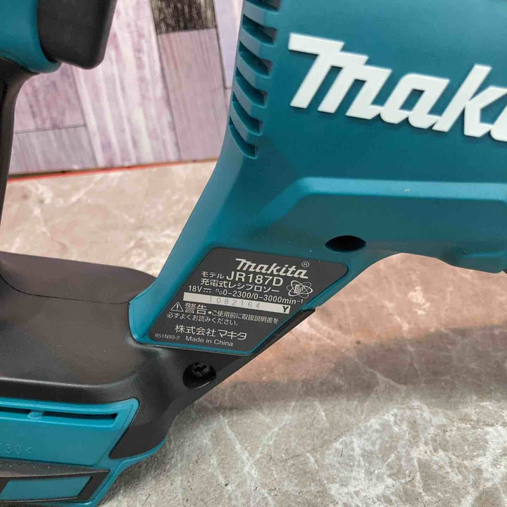 【未使用品】本体のみ マキタ makita 18V コードレスレシプロソー JR187DZ【八潮店】